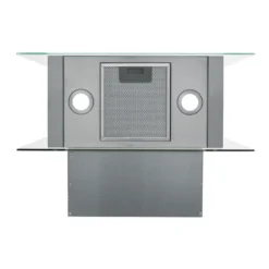 Karree Dunstabzugshaube Umluftset 60cm 640 M³/h LED Edelstahl Weiß -Küchenzubehör Verkaufsgeschäft 60002317 yy 0005 logo