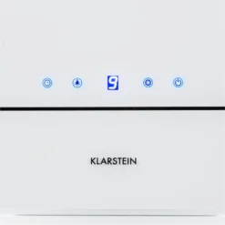 Karree Dunstabzugshaube Umluftset 60cm 640 M³/h LED Edelstahl Weiß -Küchenzubehör Verkaufsgeschäft 60002317 yy 0006 logo