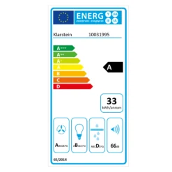 Santa Clara 60 Dunstabzugshaube Umluftset 165W 620 M³/h Schwarz 21 Santa Clara 60 Dunstabzugshaube Umluftset 165W 620 M³/h Schwarz -Küchenzubehör Verkaufsgeschäft 60002321 energy label