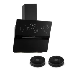 Santa Clara 60 Dunstabzugshaube Umluftset 165W 620 M³/h Schwarz