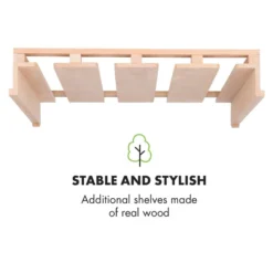 Barossa 102 Duo Weinkühlschrank-Set 2 Zonen 102 Fl. Weinglasregal -Küchenzubehör Verkaufsgeschäft 60002419 yy 0011 logo Klarstein Barossa 102D Weinglas Regal Echtholz