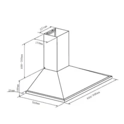 Kalahari Galina Einbau-Set Backofen + Abzugshaube 68Ltr 350 M³/h Schwarz Edelstahl 18 Kalahari Galina Einbau-Set Backofen + Abzugshaube 68Ltr 350 M³/h Schwarz Edelstahl -Küchenzubehör Verkaufsgeschäft 60002588 yy 0012 logo Klarstein Galina Dunstabzugshaube Acrylglas reedit