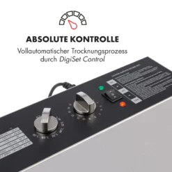 Master Jerky 16 Dörrautomat + Fleischhaken Set 1500W 40-90 °C 15h-Timer Edelstahl Silber -Küchenzubehör Verkaufsgeschäft 60002668 de 0004 logo