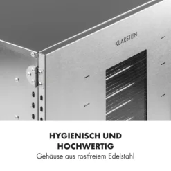 Master Jerky 16 Dörrautomat + Fleischhaken Set 1500W 40-90 °C 15h-Timer Edelstahl Silber -Küchenzubehör Verkaufsgeschäft 60002668 de 0007 logo