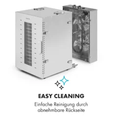 Master Jerky 16 Dörrautomat + Fleischhaken Set 1500W 40-90 °C 15h-Timer Edelstahl Silber -Küchenzubehör Verkaufsgeschäft 60002668 de 0008 logo