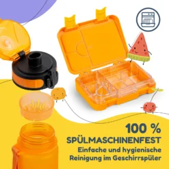 Schmatzfatz Frühstücksset Lunchbox & Trinkflasche Tritan Dicht BPA-frei -Küchenzubehör Verkaufsgeschäft 60002945 de 0005 logo