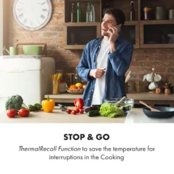 Delicatessa 60 Induktionskochfeld 4 Zonen 7000W Timer Weiß -Küchenzubehör Verkaufsgeschäft US 10033027 uk 0009 logo